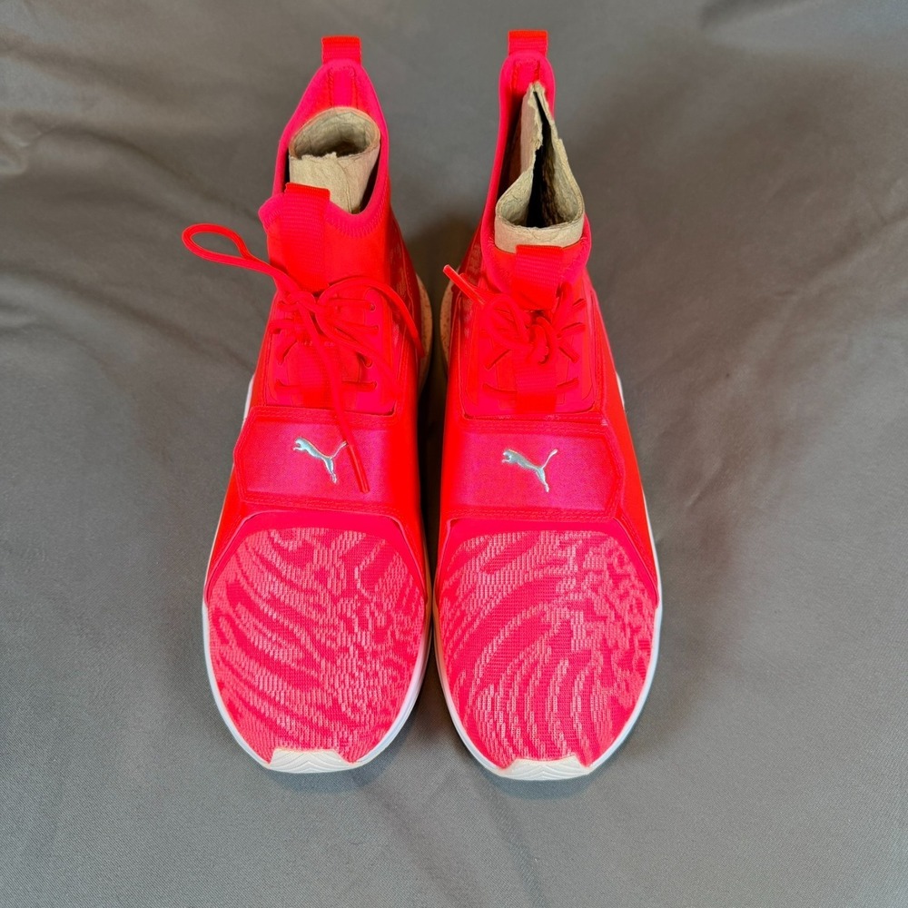 Puma Phenom Oceannaire Bright Plasma Pink Women's High Top Sneakers Size 9 - Picture 5 of 11